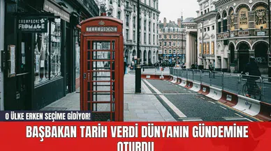 O Ülke Erken Seçime Gidiyor! Başbakan Tarih Verdi Dünyanın Gündemine Oturdu
