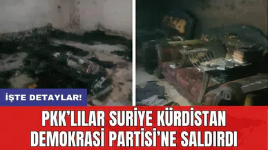 P*K’lılar Suriye Kürdistan Demokrasi Partisi’ne saldırdı