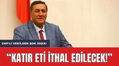 CHP'li Vekilden Katır İthalatı İddiası! Bu Eti Nerede Kullanacaksınız?