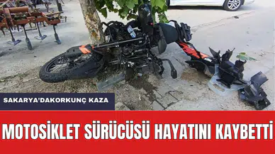 Korkunç Kazada Motosiklet Sürücüsü Hayatını Kaybetti