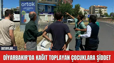 Diyarbakır'da Kağıt Toplayan Çocuklara Şiddet