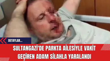 Sultangazi'de Parkta Ailesiyle Vakit Geçiren Adam Silahla Yaralandı