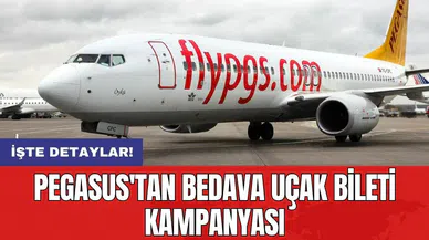 Pegasus'tan bedava uçak bileti kampanyası