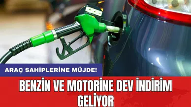 Araç sahiplerine müjde! Benzin ve motorine dev indirim geliyor