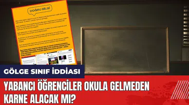 Yabancı öğrenciler okula gelmeden karne alacak mı?