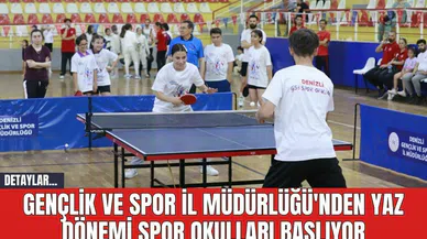 Gençlik ve Spor İl Müdürlüğü'nden Yaz Dönemi Spor Okulları Başlıyor