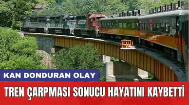Tren Çarpması Sonucu Feci Şekilde Hayatını Kaybetti