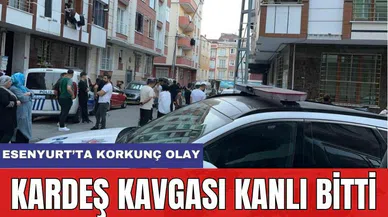 Kardeşine Gözünü Kırpmadan Silahla Ateş Etti! Esenyurt'ta Korkunç Olay