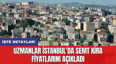 Uzmanlar İstanbul'da semt kira fiyatlarını açıkladı