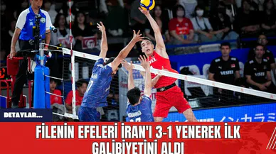 Filenin Efeleri İran'ı 3-1 Yenerek İlk Galibiyetini Aldı