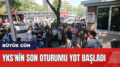 YKS'nin son oturumu YDT başladı
