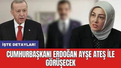 Cumhurbaşkanı Erdoğan Sinan Ateş'in eşi Ayşe Ateş ile görüşecek