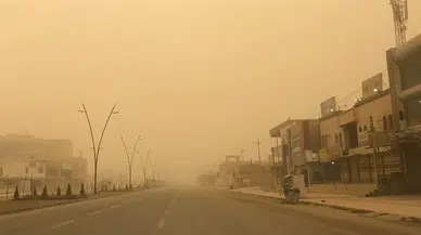 Kum fırtınası 500'den fazla kişiyi hastanelik etti