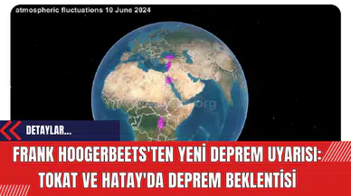 Frank Hoogerbeets'ten Yeni Deprem Uyarısı: Tokat ve Hatay'da Deprem Beklentisi