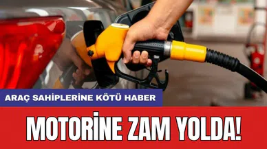 Araç sahiplerine kötü haber: Motorine zam yolda!