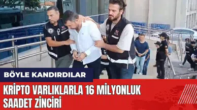 Zonguldak’ta kripto varlıklarla 16 milyonluk saadet zinciri!