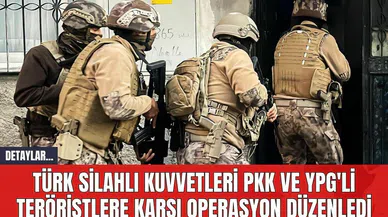 Türk Silahlı Kuvvetleri P*K ve Y*G'li Teröristlere Karşı Operasyon Düzenledi
