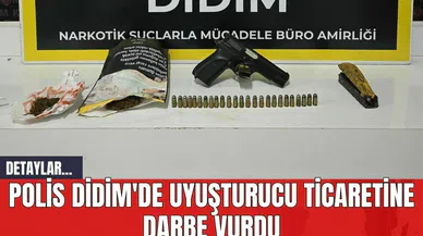 Polis Didim'de Uyuşturucu Ticaretine Darbe Vurdu