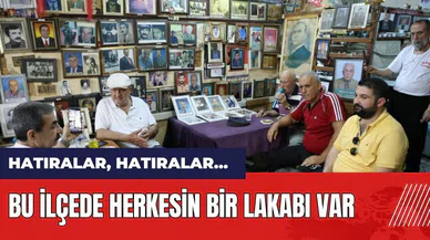 Adana Kozan'da herkesin bir lakabı var