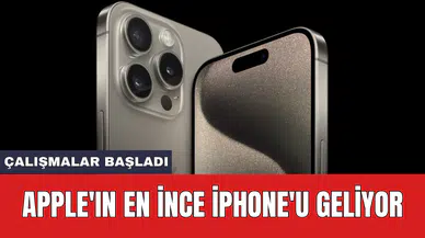 Apple'ın en ince iPhone'u geliyor: Çalışmalar başladı