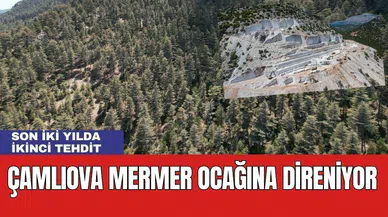 Çamlıova Direniyor! Halk Mermer Ocağı İstemiyor