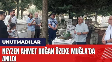 Neyzen Ahmet Doğan Özeke Muğla'da anıldı