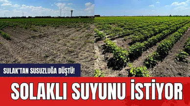 Sulak’tan susuzluğa düştü! Solaklı suyunu istiyor