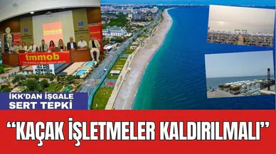 Kıyılar Halkın Konyaaltı Sermayenin Mi? Sahil İşgaline İKK'dan Sert Tepki