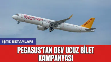 Pegasus'tan dev ucuz bilet kampanyası