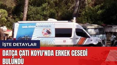 Datça Çatı Koyu'nda erkek ces*di bulundu