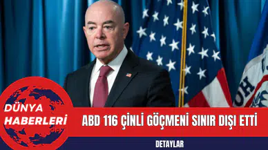 ABD 116 Çinli Göçmeni Sınır Dışı Etti