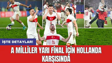A Milliler yarı final için Hollanda karşısında