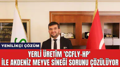 Yerli üretim 'CCFLY-HP' ile Akdeniz Meyve Sineği sorunu çözülüyor