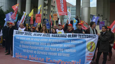 SGK Emekçileri Hakları İçin Ankara’da