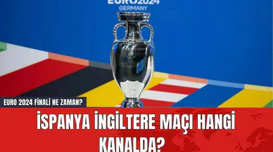 EURO 2024 Finali Ne Zaman? İspanya İngiltere Maçı Hangi Kanalda?