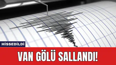 Van Gölü sallandı!