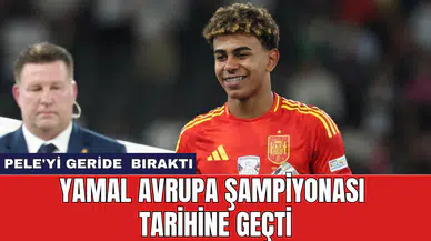 Yamal Avrupa Şampiyonası tarihine geçti