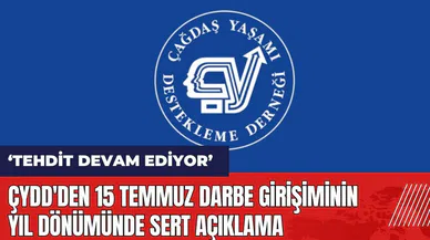 ÇYDD'den 15 Temmuz darbe girişiminin yıl dönümünde sert açıklama