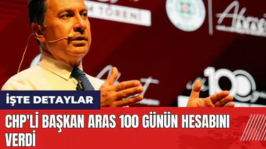 CHP'li Başkan Aras 100 günün hesabını verdi