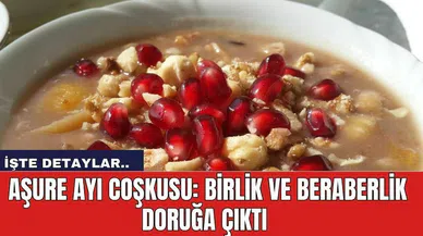 Aşure Ayı Coşkusu: Birlik ve Beraberlik Doruğa Çıktı