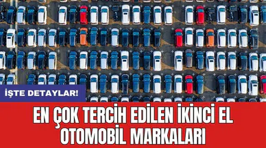 En çok tercih edilen ikinci el otomobil markaları