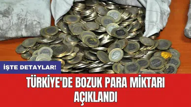 Türkiye'de bozuk para miktarı açıklandı