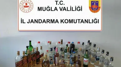 Muğla’da kaçak içki operasyonu: 3 gözaltı
