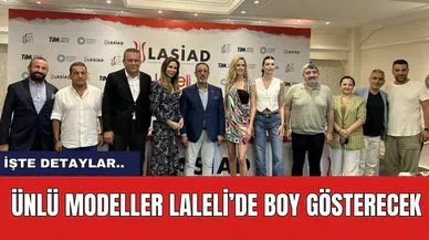 Ünlü modeller Laleli’de boy gösterecek
