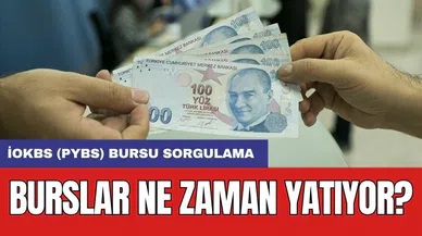 İOKBS (PYBS) bursu sorgulama: Burslar ne zaman yatıyor?