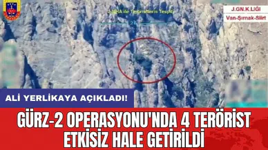 Gürz-2 Operasyonu'nda 4 ter*rist etkisiz hale getirildi