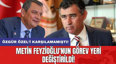 Metin Feyzioğlu'nun görev yeri değiştirildi!
