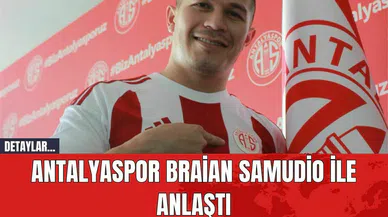 Antalyaspor Braian Samudio ile Anlaştı