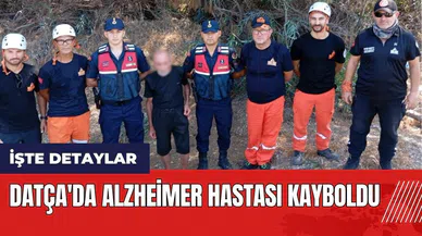 Datça'da Alzheimer hastası kayboldu