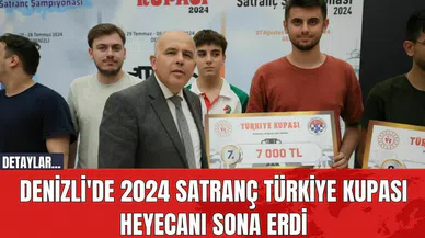 Denizli'de 2024 Satranç Türkiye Kupası Heyecanı Sona Erdi